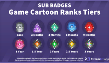 Game Cartoon Ranks Tiers