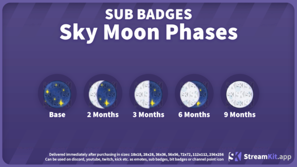 Sky Moon Phases